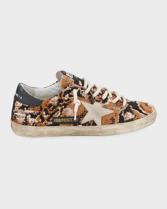Superstar Snake Calf Hair Sneakers